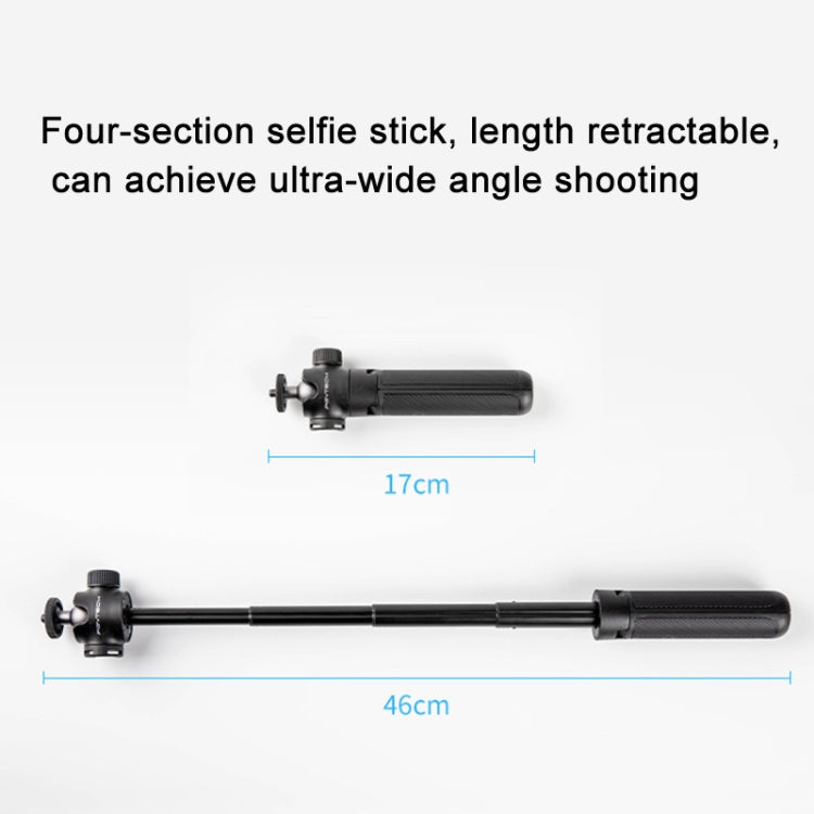 PGYTECH  Camera Tripod Cell Phone Selfie Extension Pole,Spec: Tripod+Phone Clip - Stand by PGYTECH | Online Shopping UK | buy2fix