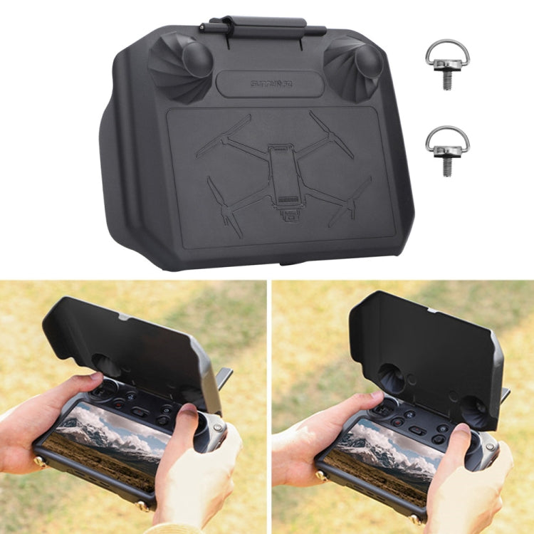 Sunnylife YK558 With Screen Remote Control Shielding Protection Cover For DJI Mini 3 / 3 Pro / Mavic 3 / RC Pro(Black) - Other by Sunnylife | Online Shopping UK | buy2fix