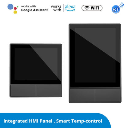 Sonoff NSPanel WiFi Smart Scene Switch Thermostat Temperature All-in-One Control Touch Screen, US Plug(Black) - Smart Switch by Sonoff | Online Shopping UK | buy2fix