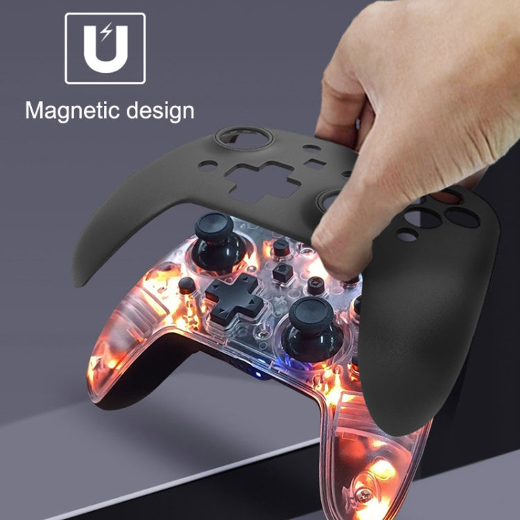 SW561 Computer Wireless Luminous Handle For Nintendo Switch / Switch OLED / Switch Lite / Steam, Color: White Side Opaque - Gamepads by buy2fix | Online Shopping UK | buy2fix