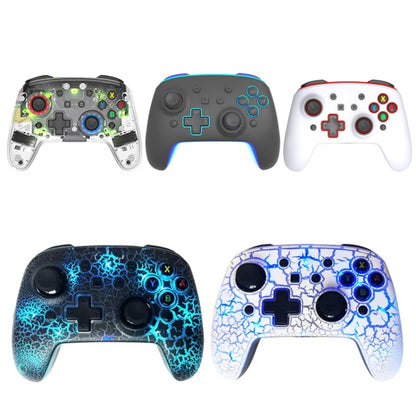 SW561 Computer Wireless Luminous Handle For Nintendo Switch / Switch OLED / Switch Lite / Steam, Color: Burst Crack Black - Gamepads by buy2fix | Online Shopping UK | buy2fix