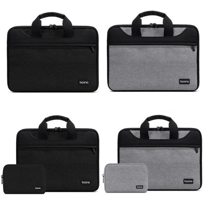 Baona BN-I003 Oxford Cloth Full Open Portable Waterproof Laptop Bag, Size: 11/12 inches(Grey) - 10 - 11 inch by Baona | Online Shopping UK | buy2fix