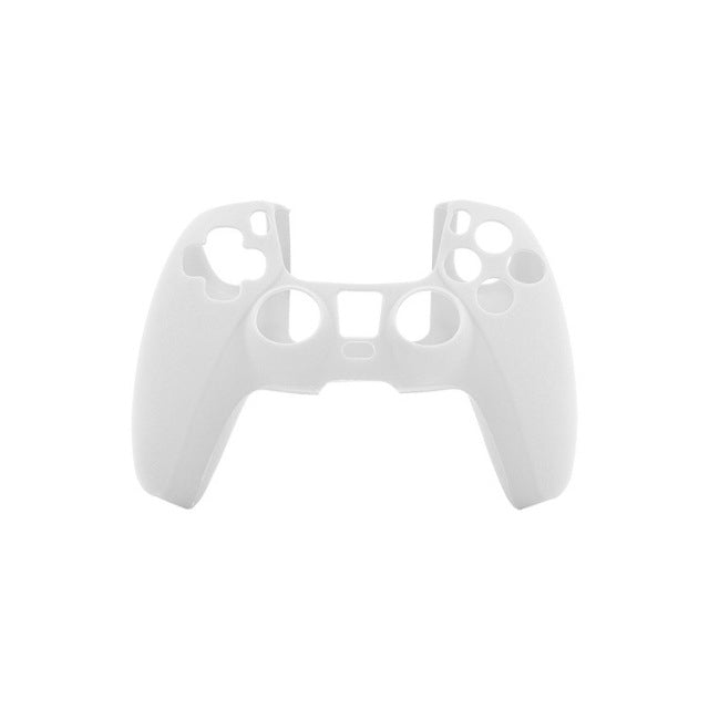 For PS5 Controller Silicone Case Protective Cover, Product color: White - Cases by buy2fix | Online Shopping UK | buy2fix