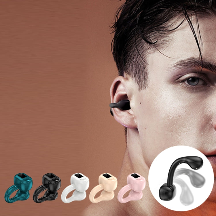 M10 IPX5 Waterproof Ear Clip Bluetooth Earphones, Style: Single White - Bluetooth Earphone by buy2fix | Online Shopping UK | buy2fix