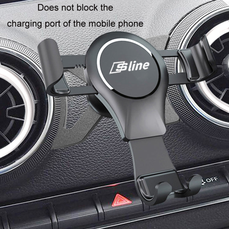 For Audi Car Strong Magnetic Phone Holder(Q2L Stand 2 Black) -  by buy2fix | Online Shopping UK | buy2fix