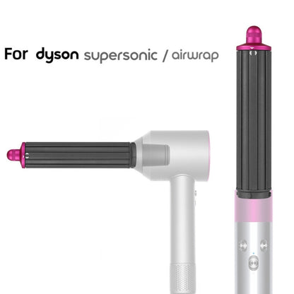 For Dyson Airwrap Hair Dryer HS01 / HS05 / HD08 18.6 x 4cm Upgraded Long Curling Barrels Nozzle With Long Adapter Rose Red -  by buy2fix | Online Shopping UK | buy2fix