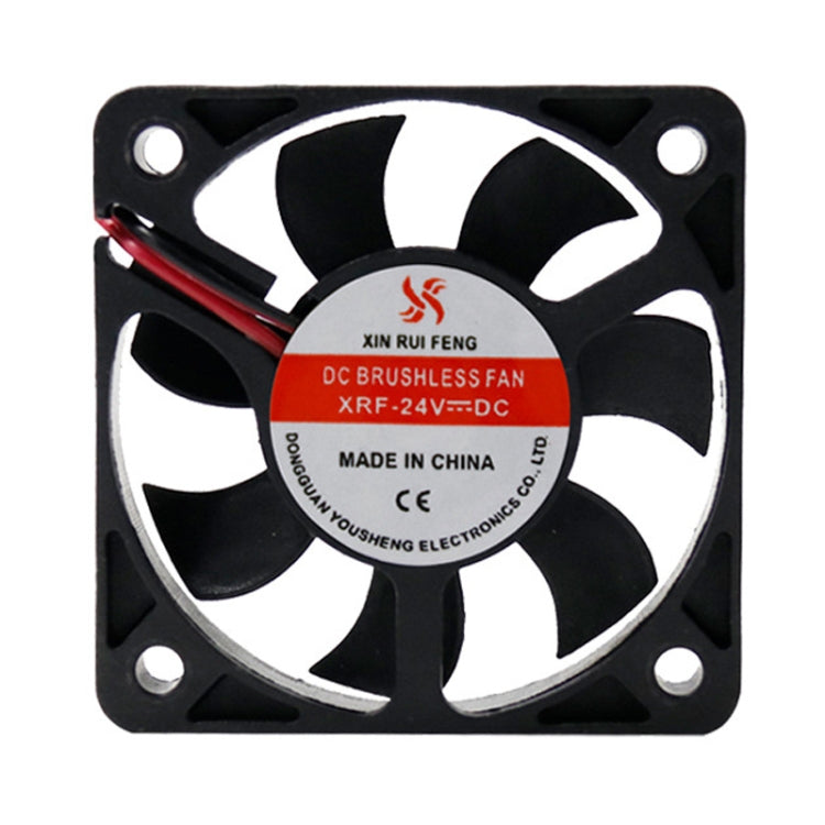 3pcs XIN RUI FENG 24V Ball Bearing 5cm Silent DC Cooling Fan - Fan Cooling by XIN RUI FENG | Online Shopping UK | buy2fix