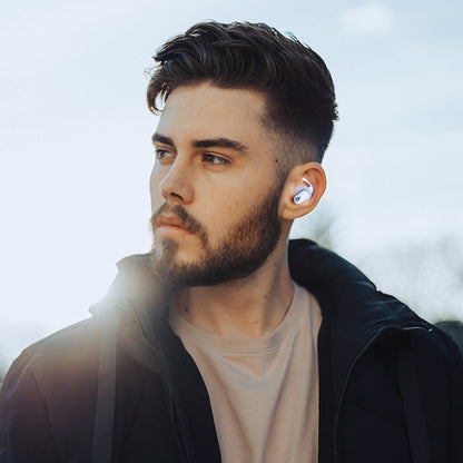 For Beats Studio Buds AhaStyle PT172 Earphone Silicone Ear Caps, Style: Earcap x 3+Case (White) - Anti-dust & Ear Caps by AhaStyle | Online Shopping UK | buy2fix