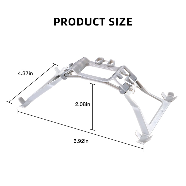 For DJI Mini 3 Pro RCSTQ Increase Tripod Landing Skid Float Kit  Single Landing Gear - Holder Series by RCSTQ | Online Shopping UK | buy2fix