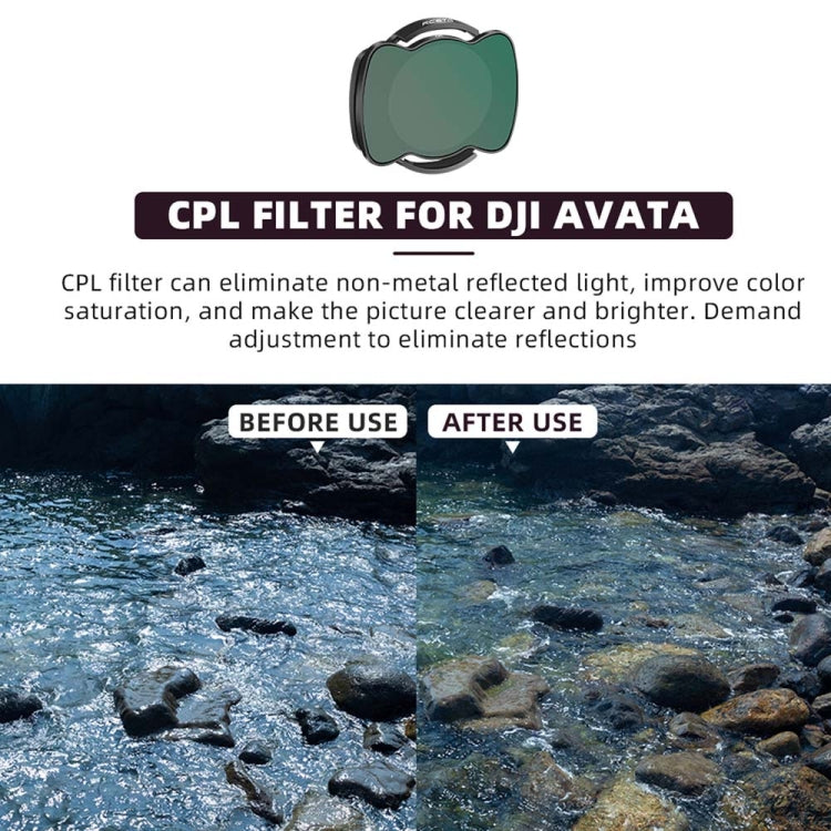 For DJI Avata RCSTQ Magnetic Filter Drone Accessories 6 In 1 UV+CPL+ND8+ND16+ND32+ND64 - Lens Filter by RCSTQ | Online Shopping UK | buy2fix