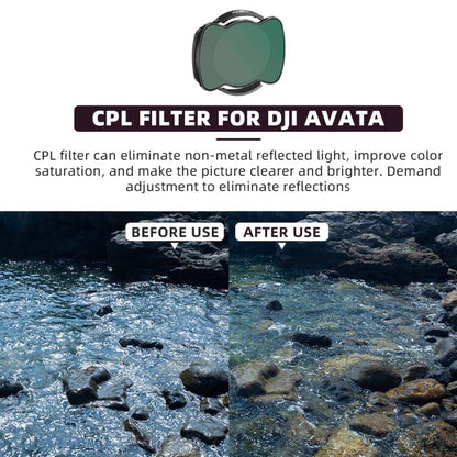 For DJI Avata RCSTQ Magnetic Filter Drone Accessories 3 In 1 UV+CPL+ND8 - Lens Filter by RCSTQ | Online Shopping UK | buy2fix