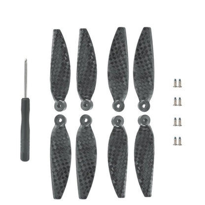 For DJI Mavic Mini 2 / Mini 2 SE RCSTQ Carbon Fiber Propeller 2 pair - DIY Propeller by RCSTQ | Online Shopping UK | buy2fix