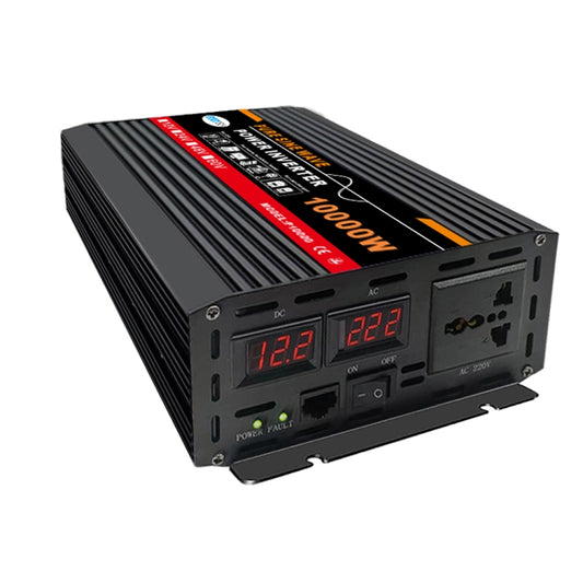 10000W 60V to 220V High Power Car Pure Sine Wave Inverter Power Converter - Pure Sine Wave by buy2fix | Online Shopping UK | buy2fix