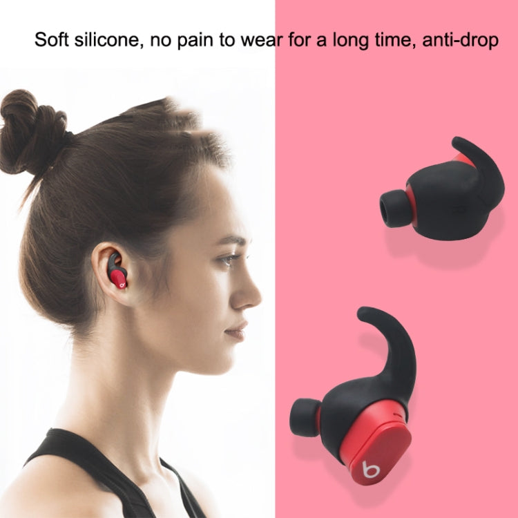 For Beats Studio Buds 2pairs Wireless Bluetooth Earphone Silicone Non-slip Ear Caps(Red) - Anti-dust & Ear Caps by buy2fix | Online Shopping UK | buy2fix