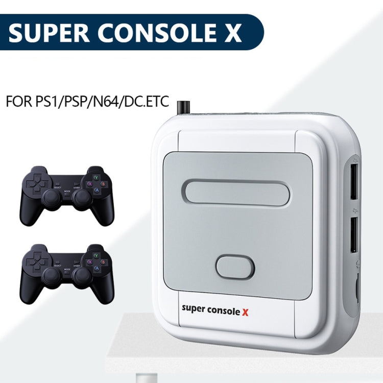 Super Console X 256G 50000+ Games Wireless 4K HD 3D Double Game Console Box, AU Plug - Pocket Console by buy2fix | Online Shopping UK | buy2fix