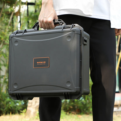 Sunnylife AQX-8 For Mavic 3 Pro / Mavic 3 Classic / Mavic 3 Waterproof Large Capacity Protective Handbox(Black) - Backpacks & Bags by Sunnylife | Online Shopping UK | buy2fix