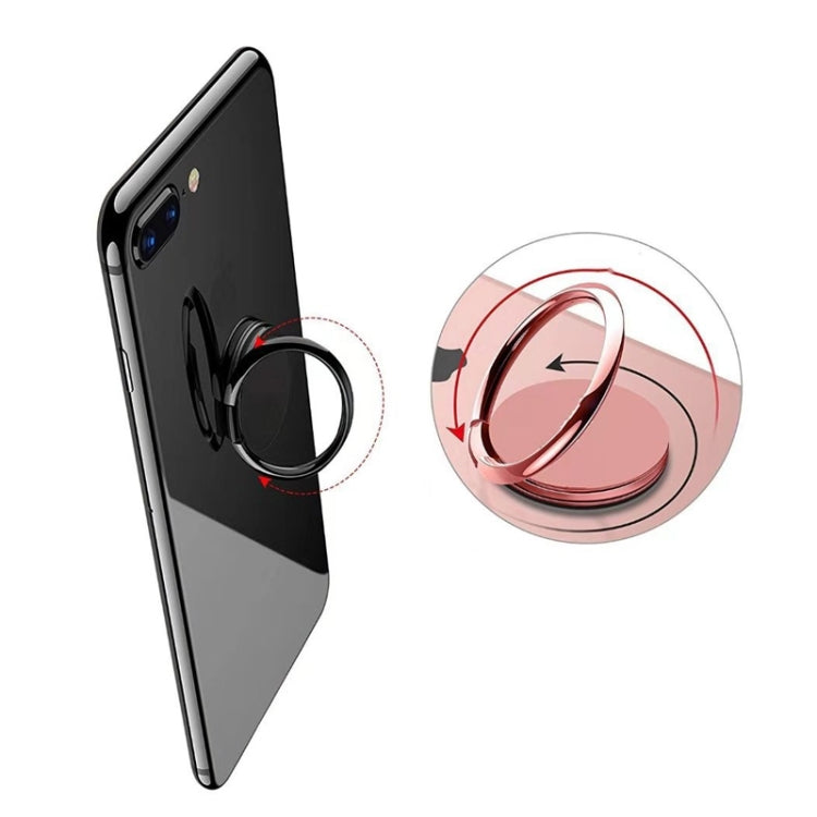 Full Metal Bracket 360 Degree Rotating Magnetic Phone Ring Buckle(Silver) - Ring Holder by buy2fix | Online Shopping UK | buy2fix