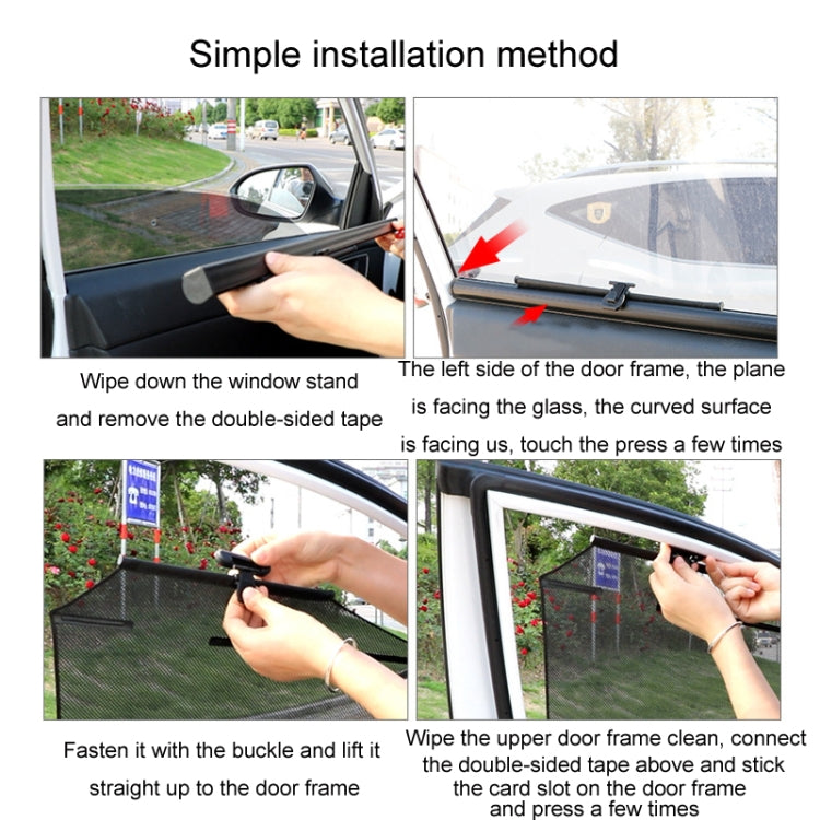 Automobile Automatic Lift Glass Window Sunshade, Specification: Rear Right Window - Window Foils & Solar Protection by buy2fix | Online Shopping UK | buy2fix