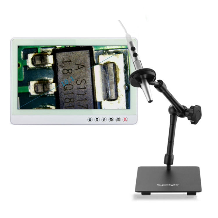5 Million Digital Electron Microscope Magnifying Dermatoscope, Specification: B008+Z04 Universal Bracket+10 inch Screen - Digital Microscope by buy2fix | Online Shopping UK | buy2fix