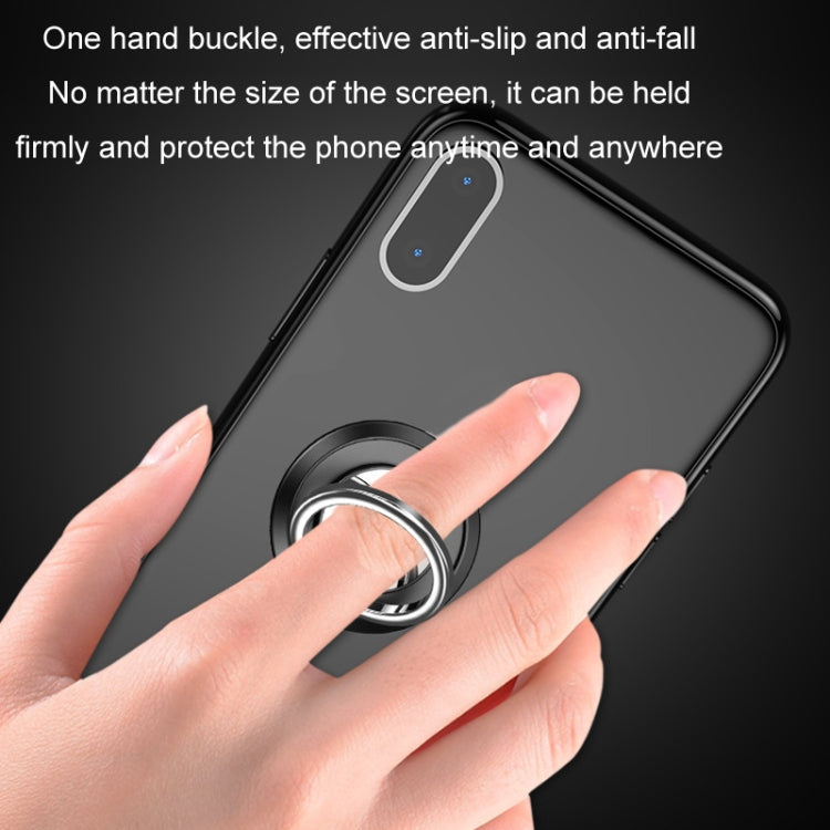 5pcs Car Magnetic Metal Ring Buckle Mobile Phone Holder(Lavender Gray) - Ring Holder by buy2fix | Online Shopping UK | buy2fix