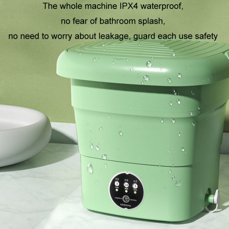 4.5L Mini Portable Folding Household Washing Machine Underwear Washer, Color: Fruit Green(US Plug) - Washing Machines & Accessories by buy2fix | Online Shopping UK | buy2fix