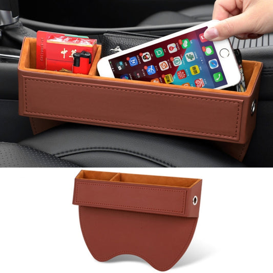 Car Crevice Sundries Storage Box Car Interior Decoration Supplies, Color: Light Brown Principal Driver - Stowing Tidying by buy2fix | Online Shopping UK | buy2fix