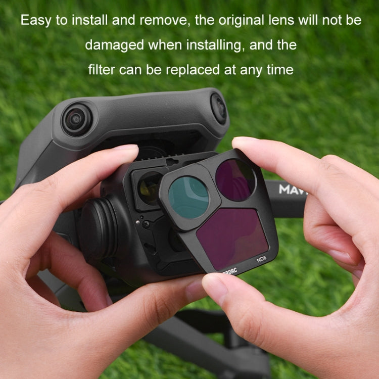For DJI MAVIC 3PRO BRDRC Filter Accessories, Style: UV Filter - Mavic Lens Filter by BRDRC | Online Shopping UK | buy2fix