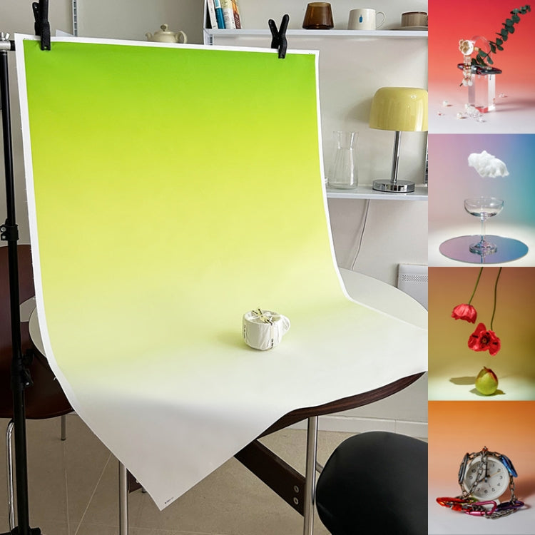 78x104cm Gradient Background Paper Photography Portrait Photo Props(Dream And Spring) - Gradient Color by buy2fix | Online Shopping UK | buy2fix