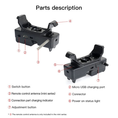 For DJI Mini 2 Drone RCSTQ Transport Thrower Drop Device - Other by RCSTQ | Online Shopping UK | buy2fix