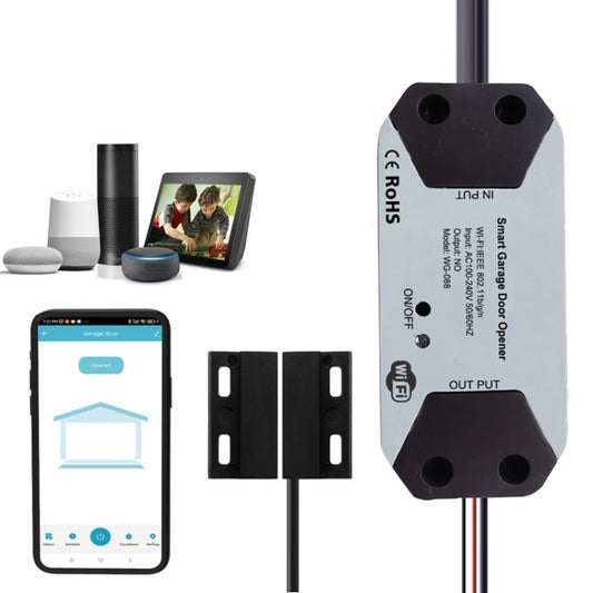 Tuya APP Remote Control WIFI Smart Garage Door Controller, Specification: AU Plug - Smart Switch by Tuya | Online Shopping UK | buy2fix