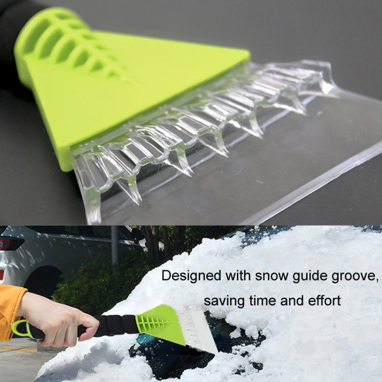 Car De-icer Shovel Multifunctional Frost Scraping Snow Sweeping Brush(Red) - Ice Scraper by buy2fix | Online Shopping UK | buy2fix