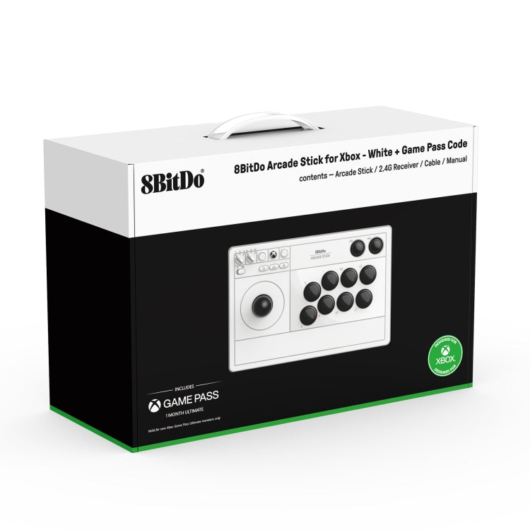 8Bitdo Wireless 2.4G Arcade Stick For Xbox Series X / S / Xbox One / Windows 10(Black) - Gamepad by 8BitDo | Online Shopping UK | buy2fix