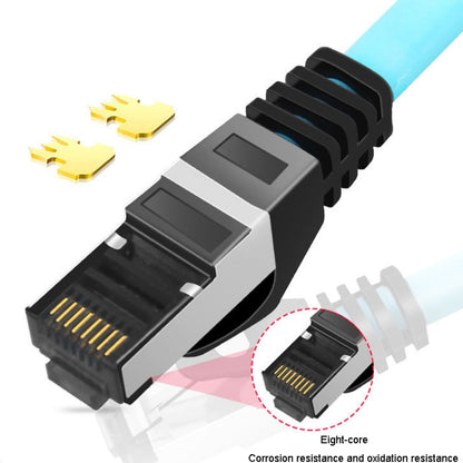 0.5m CAT5 Double Shielded Gigabit Industrial Ethernet Cable High Speed Broadband Cable - Lan Cable and Tools by buy2fix | Online Shopping UK | buy2fix