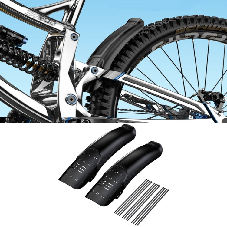 ENLEE E-35431 1pair Front And Rear Universal Bicycle Fenders Cycling Accessories Mountain Bike Riding Gear - Mudguards by ENLEE | Online Shopping UK | buy2fix