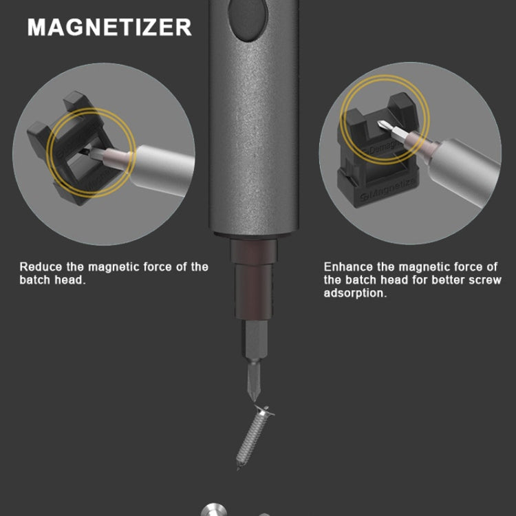 BAKU Worktop 280rpm/Min 0.35N.M Electric Screwdriver Set With 20 Bits - Screwdriver Set by BAKU | Online Shopping UK | buy2fix