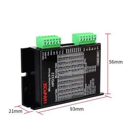 HANPOSE HPD332 2.2A 8-36V Stepper Motor Driver For 20 28 35 42 Motor - Parts by HANPOSE | Online Shopping UK | buy2fix