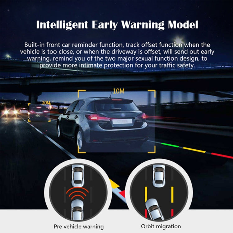 1080P High Definition Android Navigation Car Recorder USB Connection ADAS Driving Alert System Logger, Version: 16G - Car DVRs by buy2fix | Online Shopping UK | buy2fix