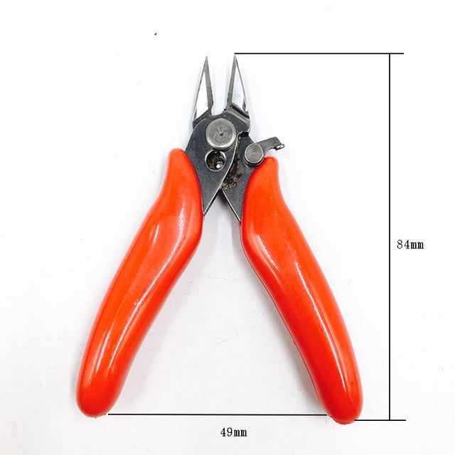 Stainless Steel Mini Electronic Water Cut Pliers Electrician Repair Tools, Color:Red - Pliers by buy2fix | Online Shopping UK | buy2fix