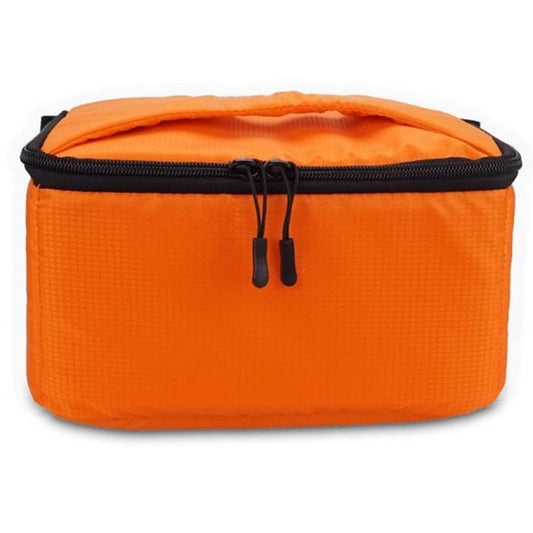 Water-resistant DSLR Padded insert Case Waterproof Zipper Removable Partition Camera Bags(Orange) - Camera Accessories by buy2fix | Online Shopping UK | buy2fix