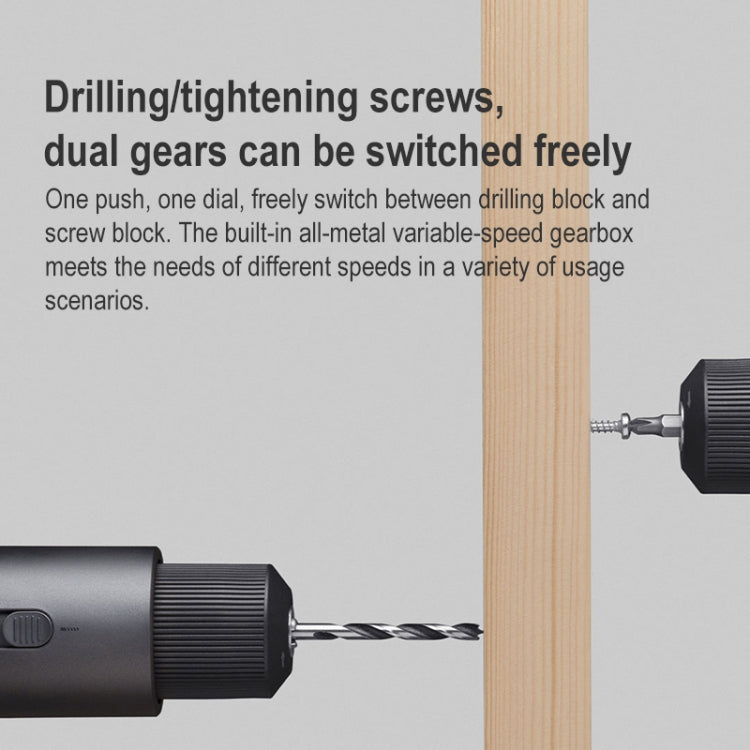 Original Xiaomi Mijia Household Brushless Smart Screen Display Electric Drill, US Plug - Drill & Drill Bits by Xiaomi | Online Shopping UK | buy2fix