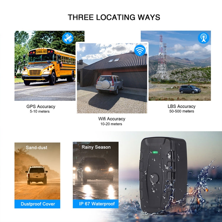 TL209B Car Truck Vehicle Tracking 2G GSM GPRS GPS Tracker - Car Tracker by buy2fix | Online Shopping UK | buy2fix