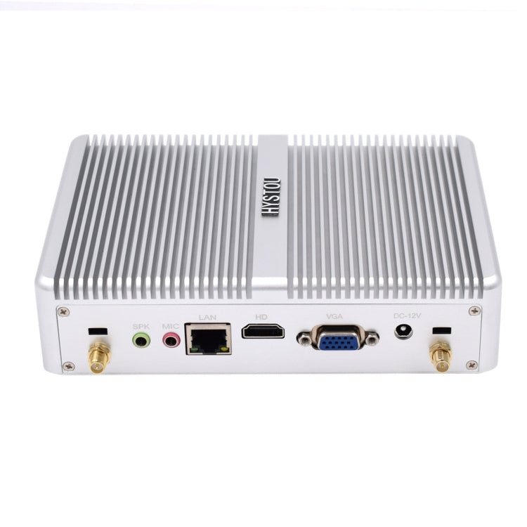 HYSTOU H2 Windows / Linux System Mini PC, Intel Core I3-7167U Dual Core Four Threads up to 2.80GHz, Support mSATA 3.0, 4GB RAM DDR4 + 256GB SSD (White) - Computer & Networking by HYSTOU | Online Shopping UK | buy2fix