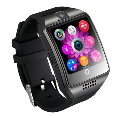 Q18 1.54 inch TFT Screen MTK6260A 360MHz Bluetooth 3.0 Smart Watch Phone, 128M + 64M Memory(Black) - Smart Wear by buy2fix | Online Shopping UK | buy2fix