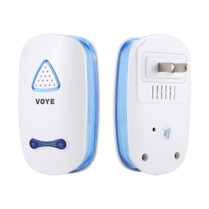 VOYE V025A Home Music Remote Control Wireless Doorbell with 38 Polyphony Sounds, US Plug (White) - Security by VOYE | Online Shopping UK | buy2fix