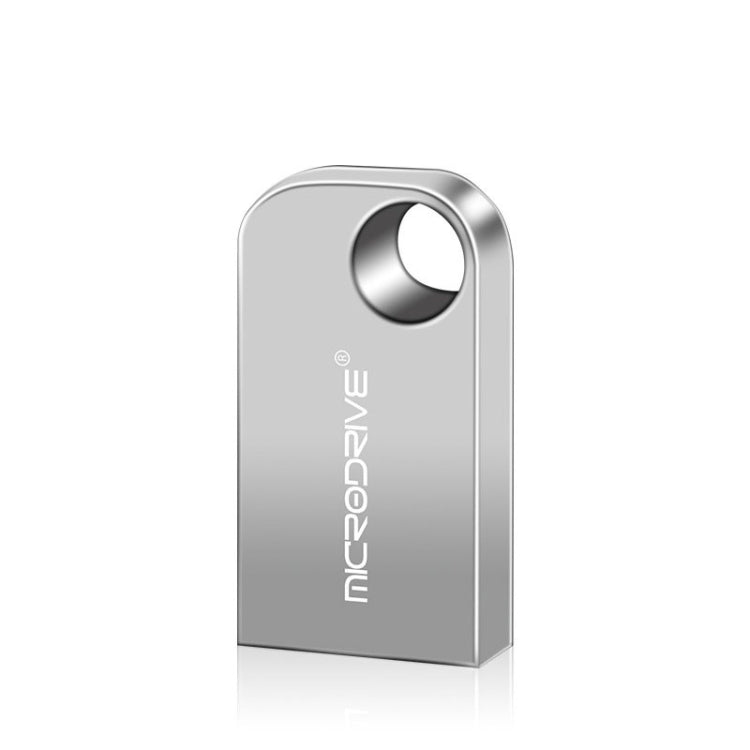 MicroDrive 64GB USB 2.0 Mini Semi-circular Metal U Disk - USB Flash Drives by MicroDrive | Online Shopping UK | buy2fix