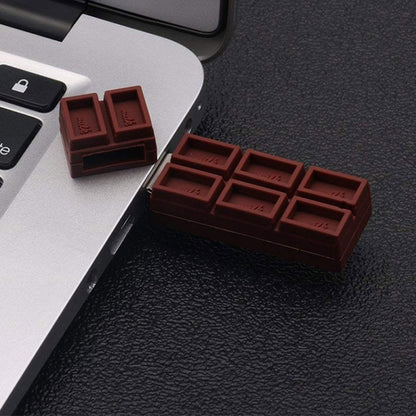 MicroDrive 128GB USB 2.0 Creative Chocolate U Disk - Computer & Networking by MicroDrive | Online Shopping UK | buy2fix